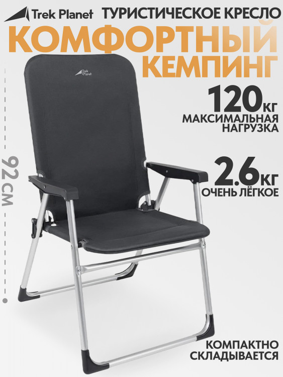Складное кемпинговое кресло Trek Planet Slacker XL Alu Opal