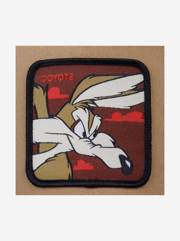 Бейсболка с сеточкой CAPSLAB CL/LOO/1/COY2 Looney Tunes Wile E. Coyote (коричневый)