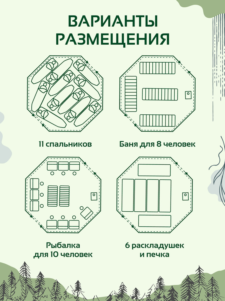 Универсальная палатка УП-5 Берег