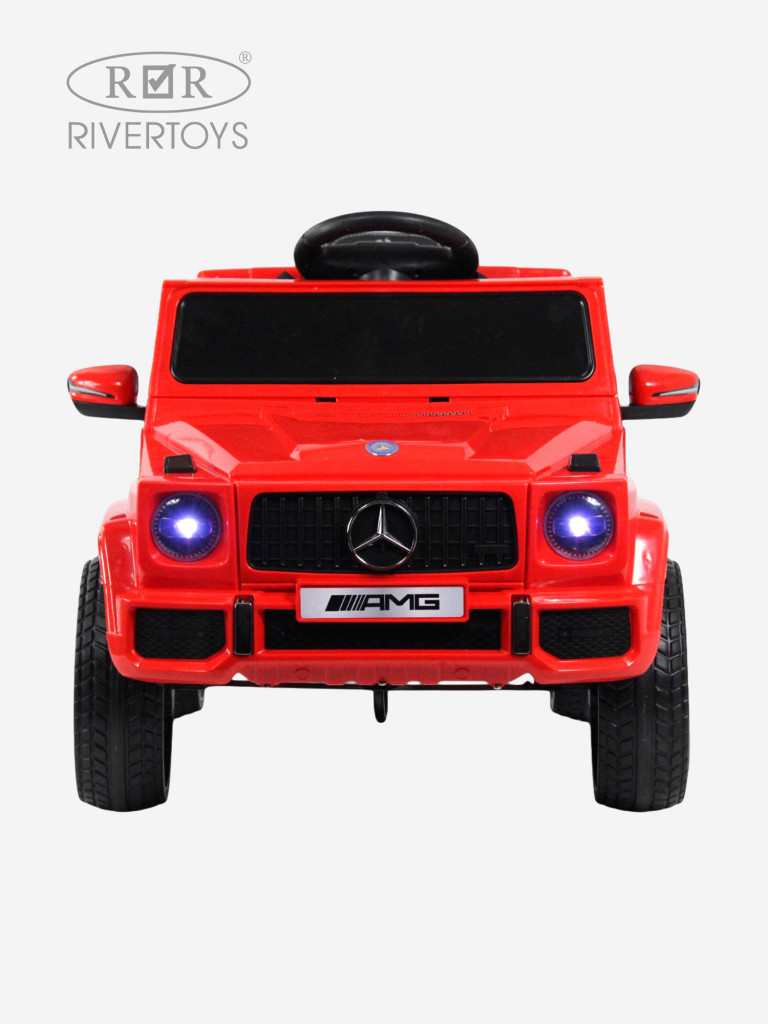 Детский электромобиль RIVERTOYS Mercedes-AMG G63(G222GG) красный
