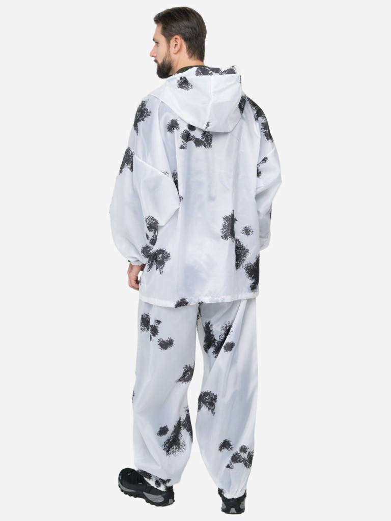 Костюм мужской на молнии Huntsman Метель маскировка Клякса шелк
