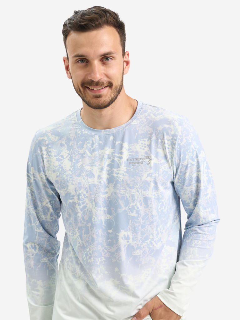 Лонгслив мужской Extreme Fishing ADD-G700 для рыбалки, UPF50+ с защитой от насекомых