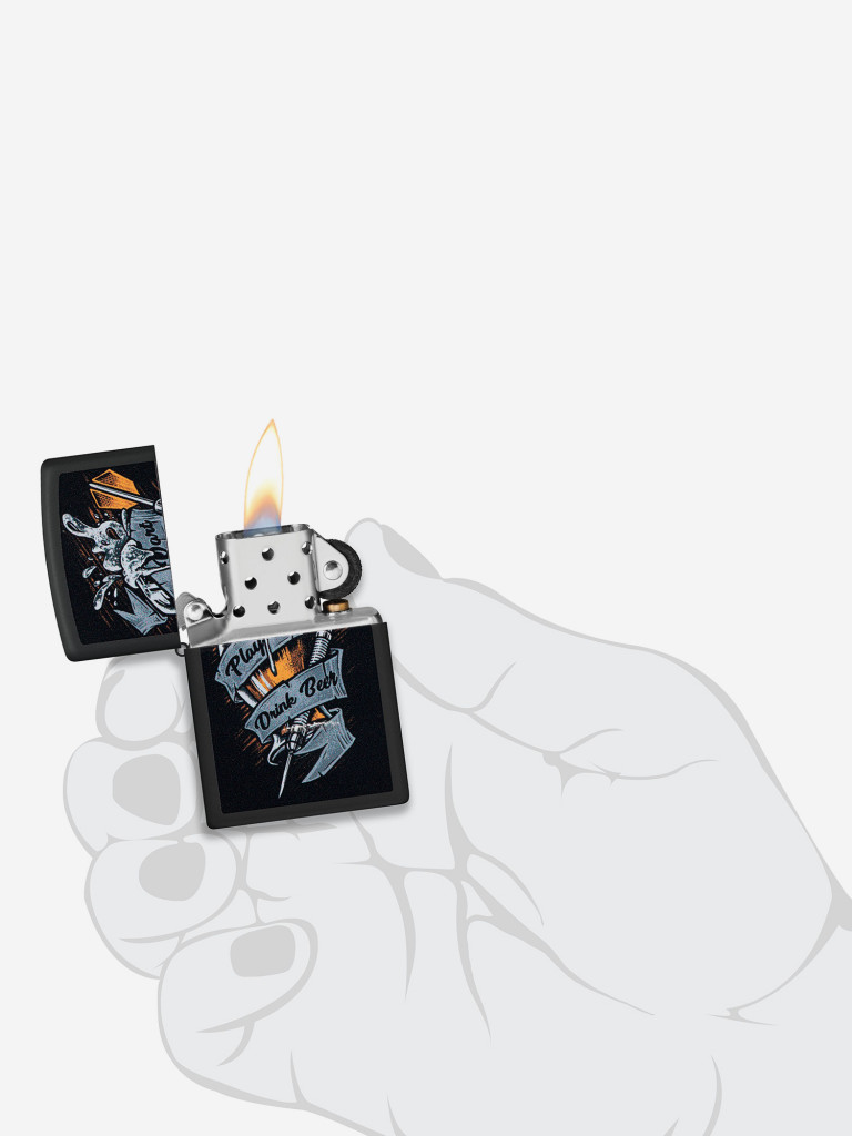 Зажигалка бензиновая ZIPPO 48679 Darts