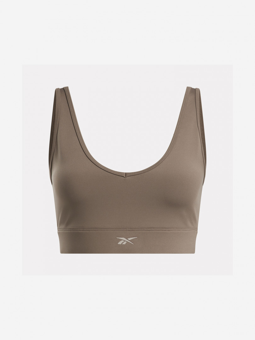 Спортивный топ бра Reebok Activ Coll Dreamblend, Коричневый