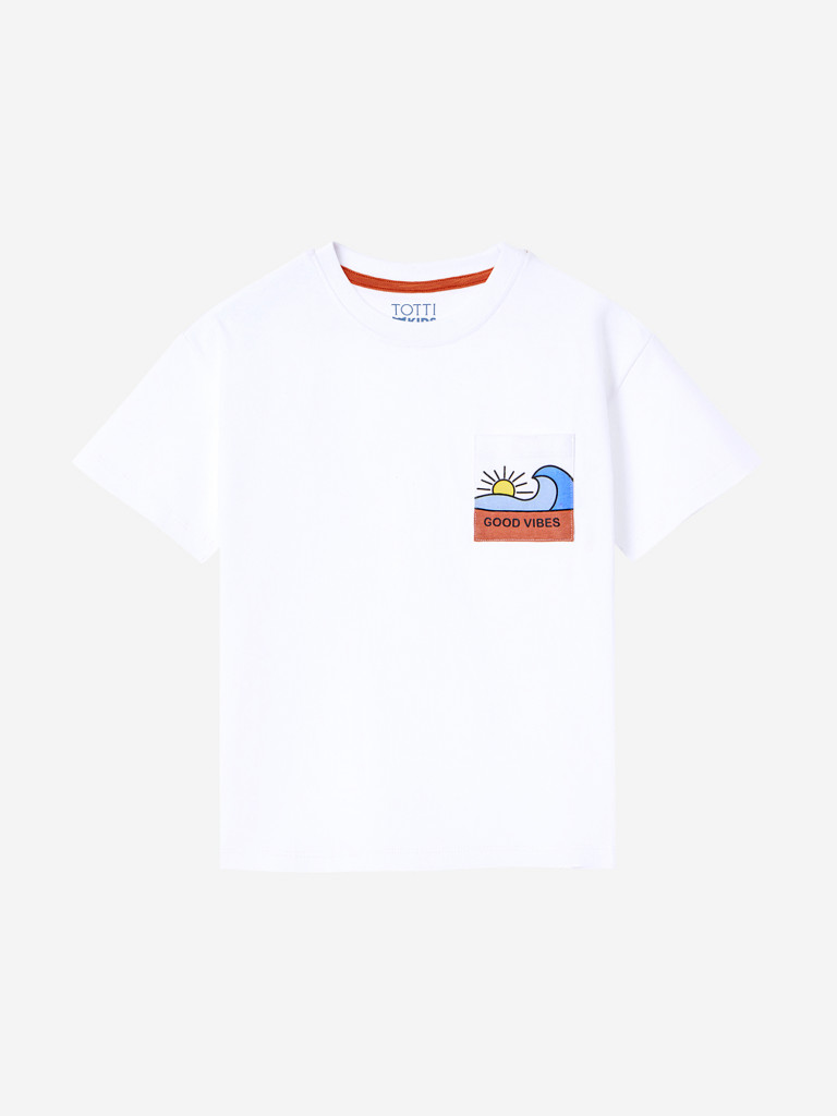 Футболка для мальчиков с карманом TOTTI KIDS