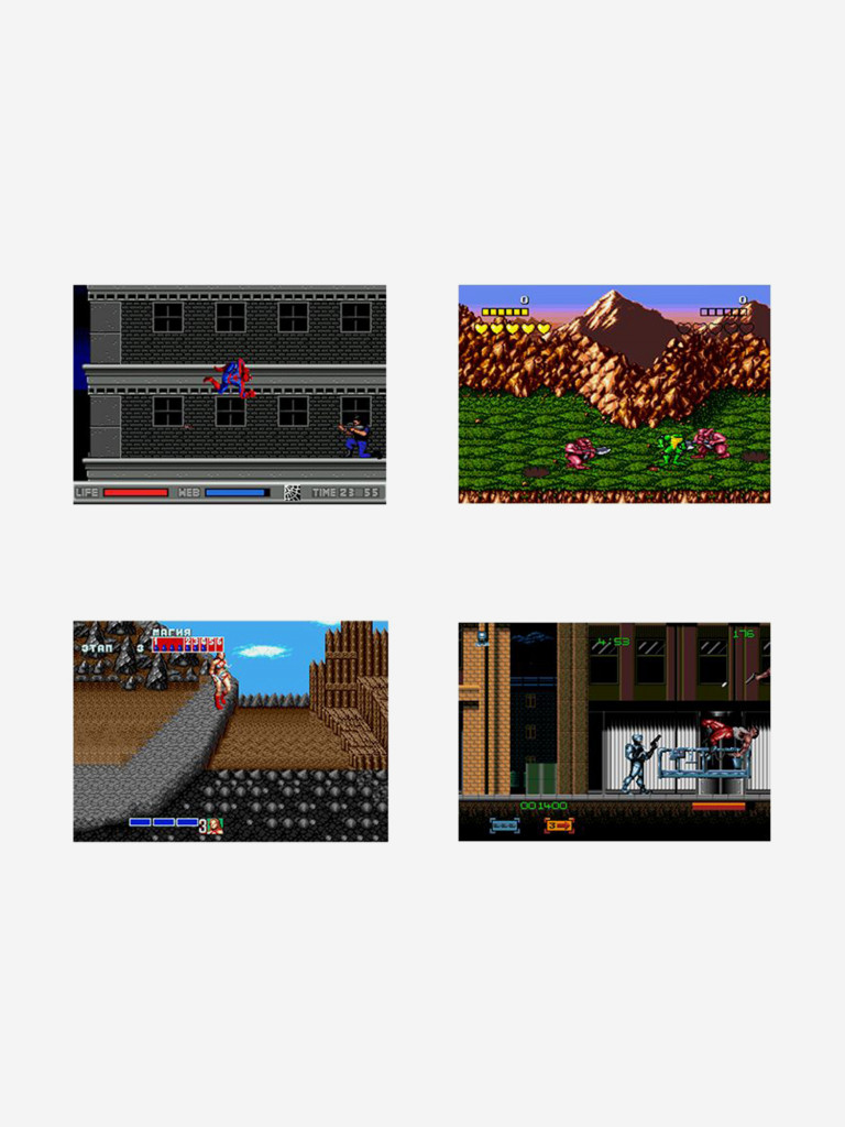 Картридж игровой DVTech 16 игр (на русском) 16bit