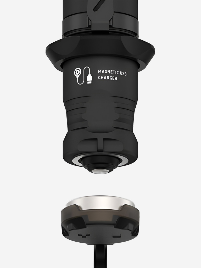 Фонарь ручной тактический Armytek Predator Pro Magnet USB, теплый свет