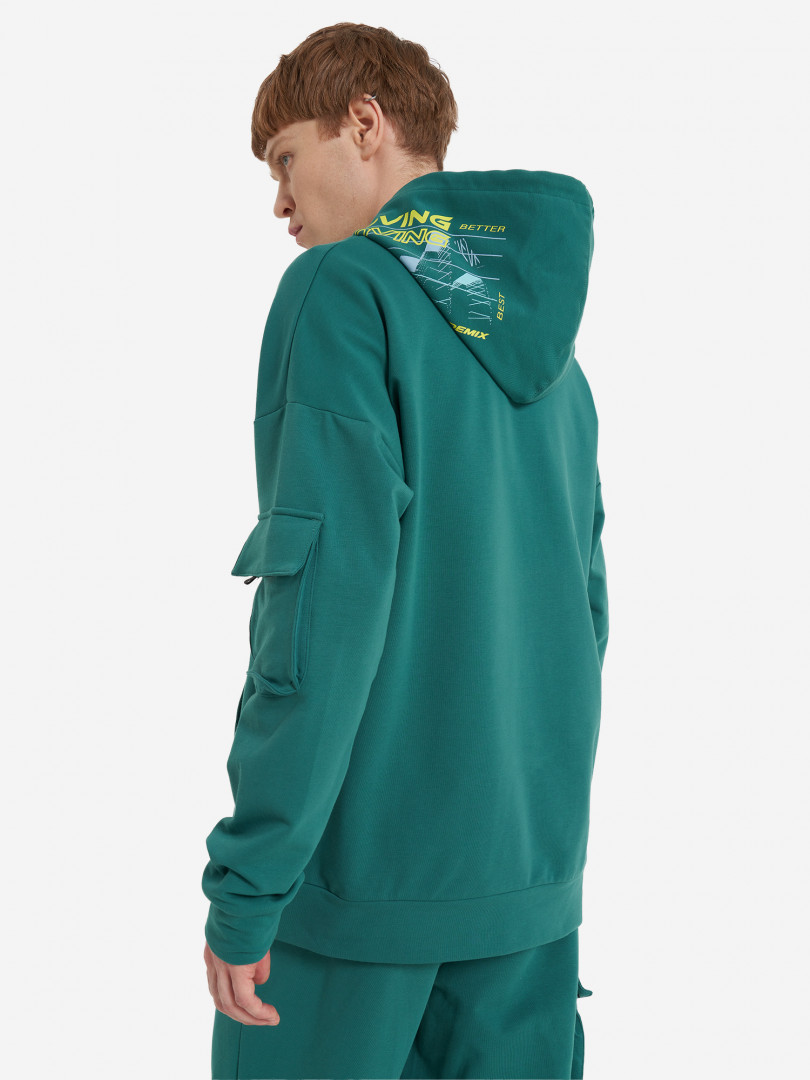 Толстовка мужская Demix 29752980299 Синий, размер 48, 50,56, 58,52, 54,44, 46, фото 2