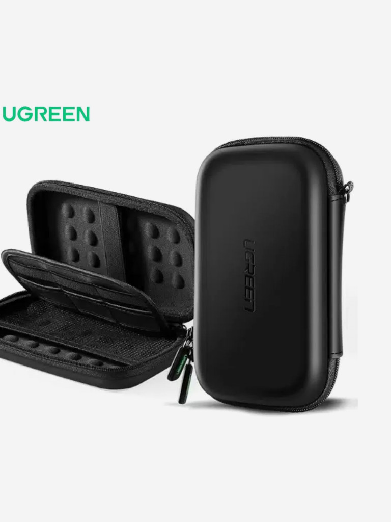 Органайзер UGREEN LP128 (50274) Hard Disk Storage для кабелей, наушников и жестких дисков
