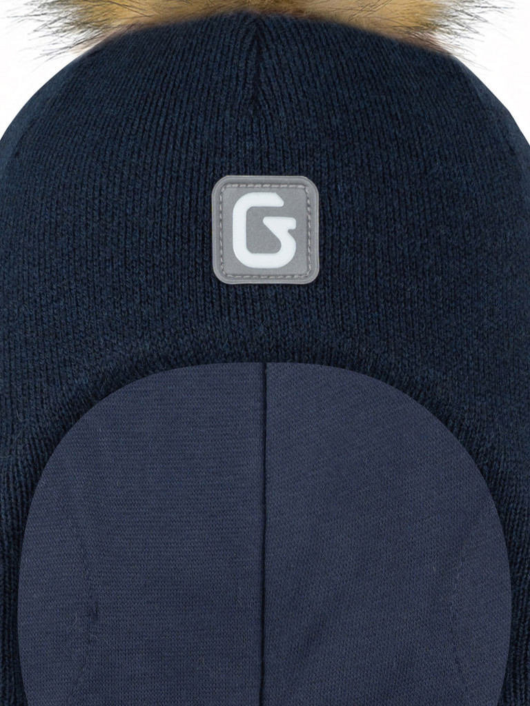Шапка-шлем для мальчика GUSTI GW25AC1212B-NAVY
