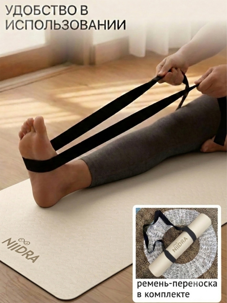 Спортивный коврик NiiDRA Basic