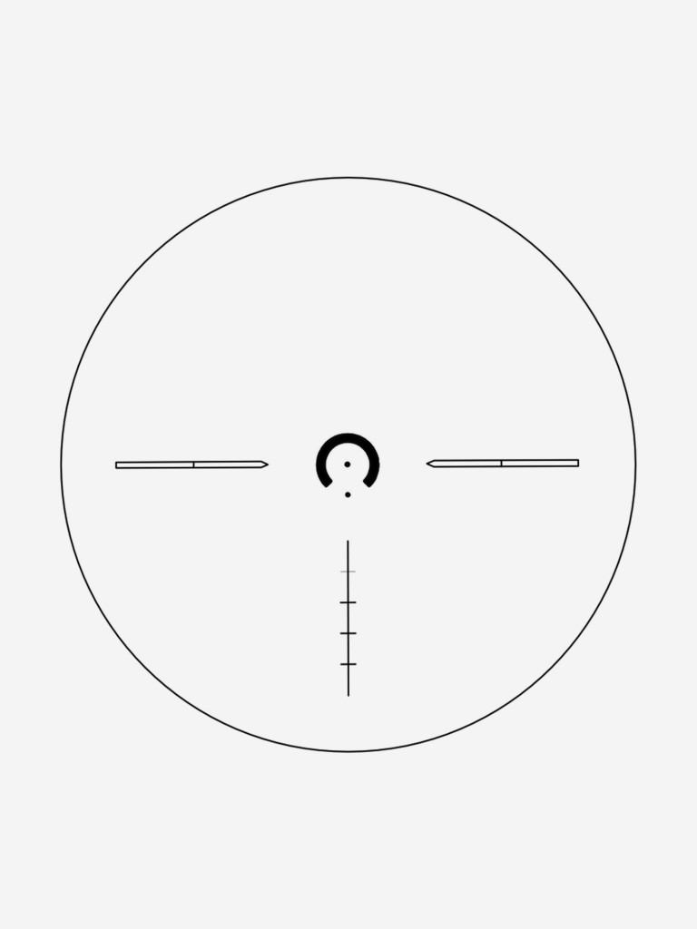 Прицел оптический Veber Wolf II 1-10х26 GB FD Загонник
