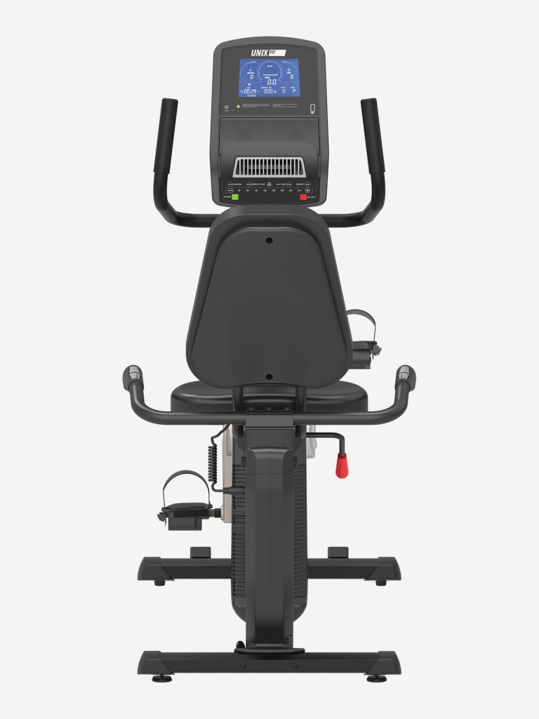 Горизонтальный велотренажер UNIX Fit B-1250 Pro (7" LCD)