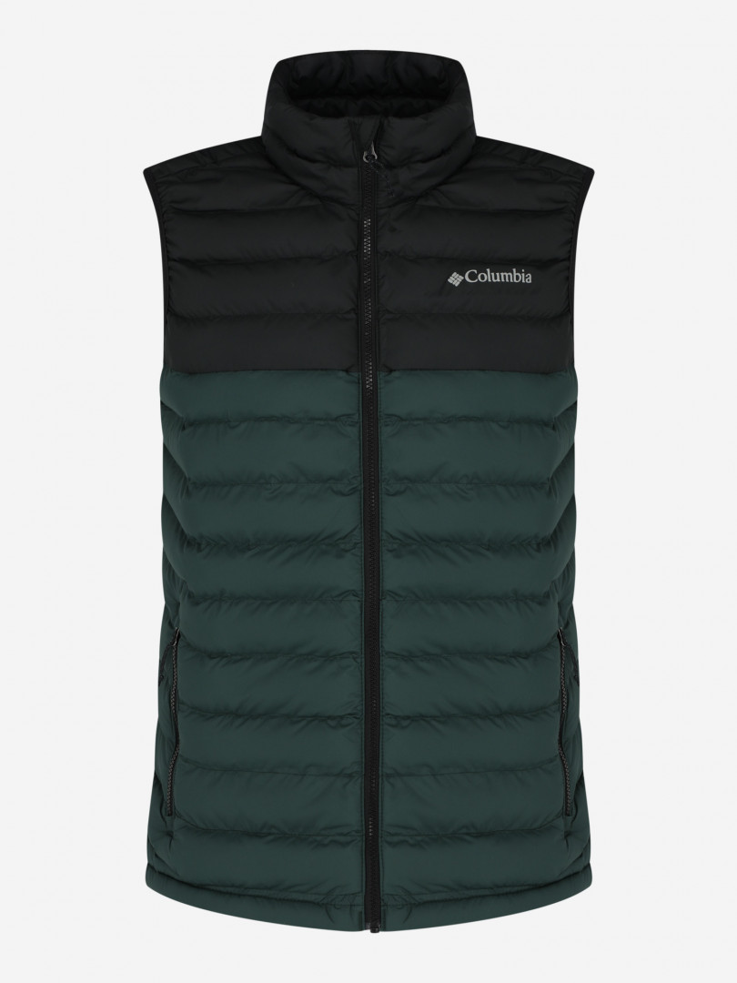 фото Жилет мужской columbia powder lite vest, зеленый