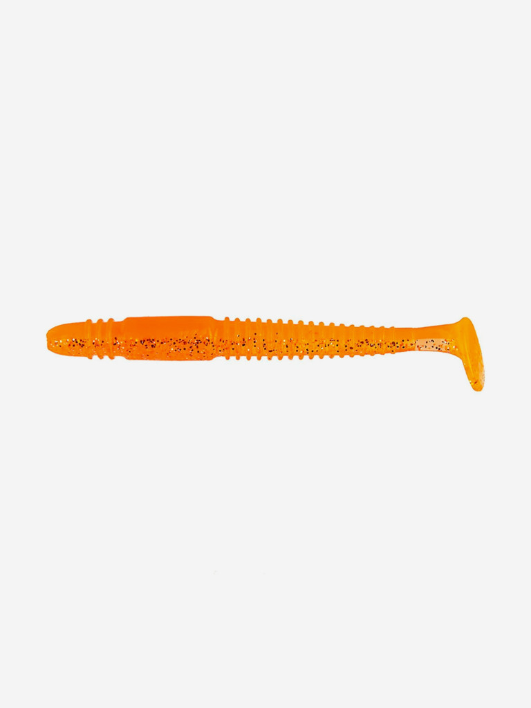 Мягкая приманка Helios Minoga, 3,75'' / 9,5 см, Orange & Sparkles, 20 шт (HS-17-022-N-20)