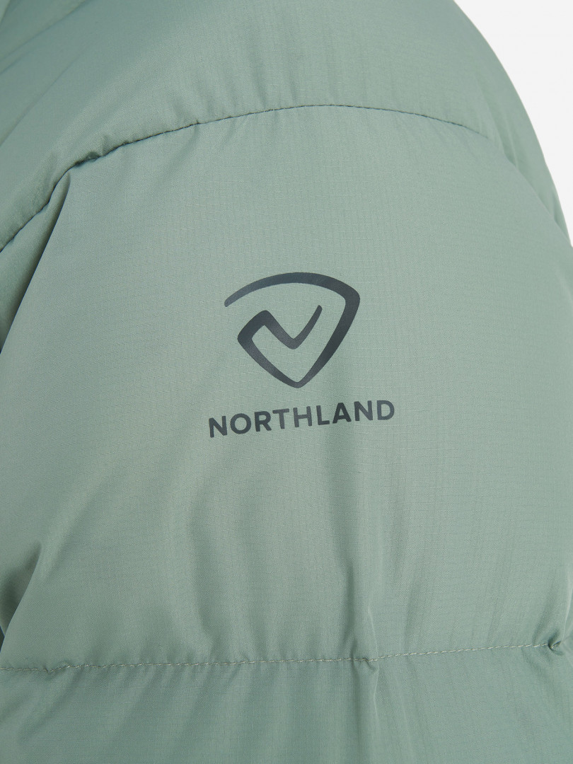 фото Пальто пуховое женское northland, зеленый