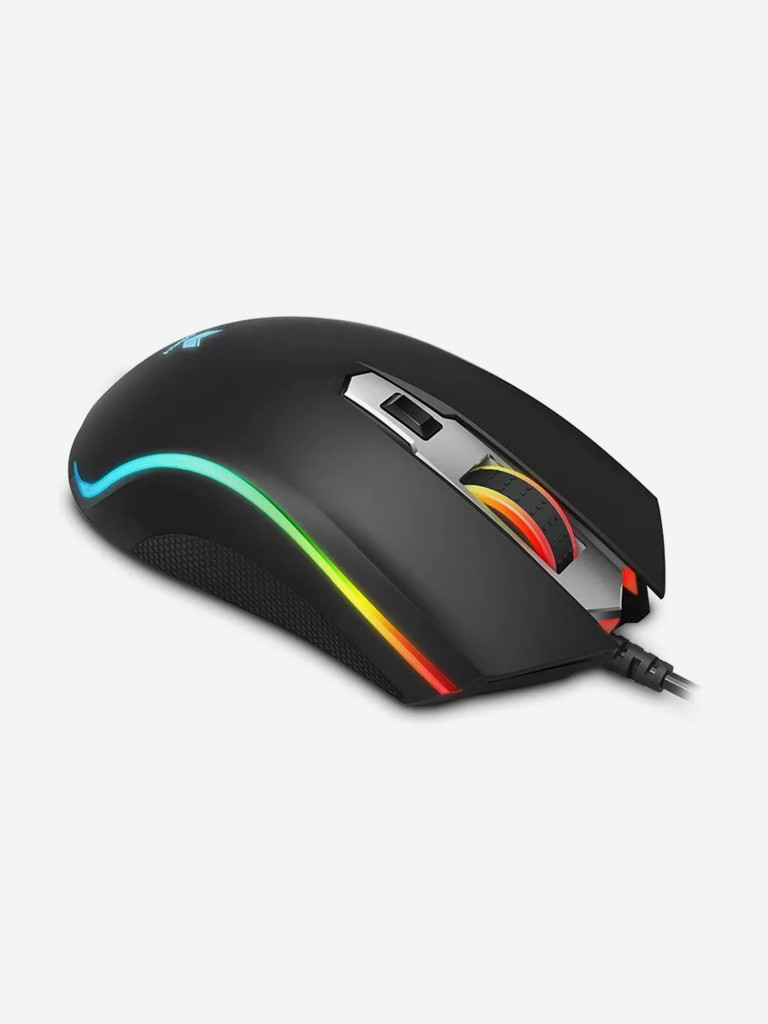 RAPOO Игровая мышь проводная V25S, цвет - черный (12277)