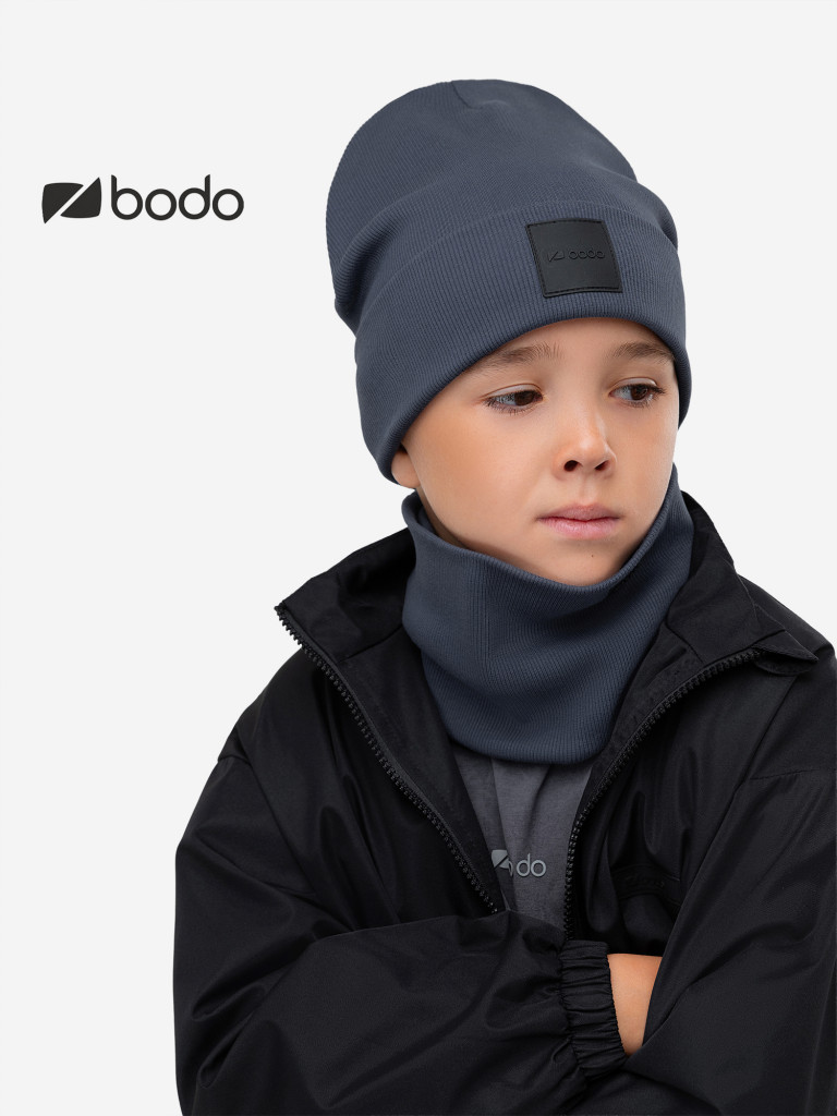 Комплект (шапка, снуд) для мальчиков bodo