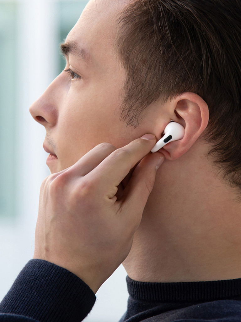 Беспроводные наушники с микрофоном Air Pro 2, TWS, bluetooth 5.3, 300 мАч, Qi