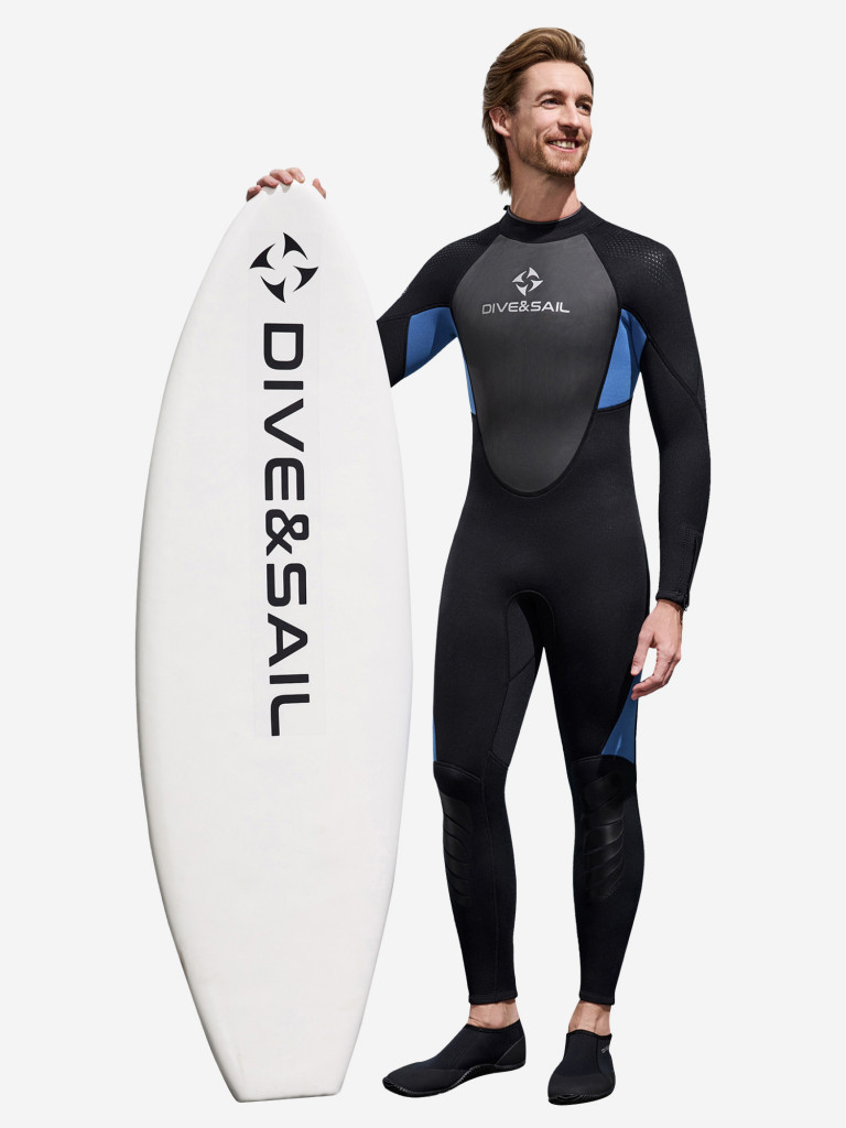 Гидрокостюм DIVE&SAIL мужской неопреновый 3 мм