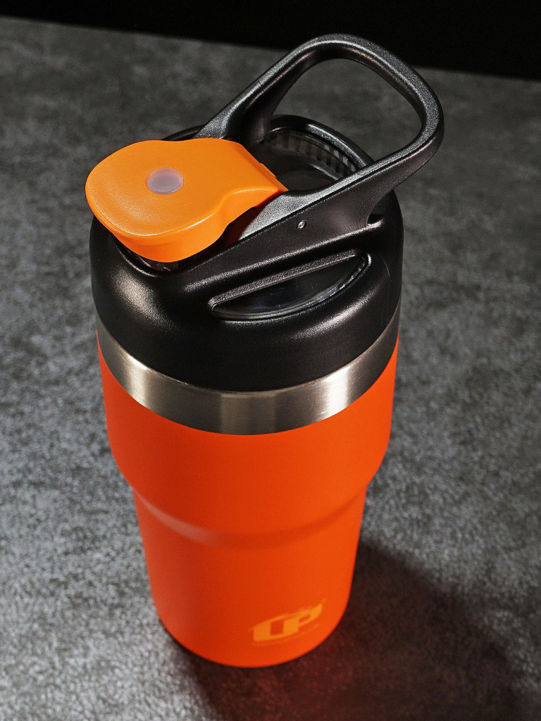 Термокружка LP Thermoproducts Travel tumbler route 0.8 л, оранжевая