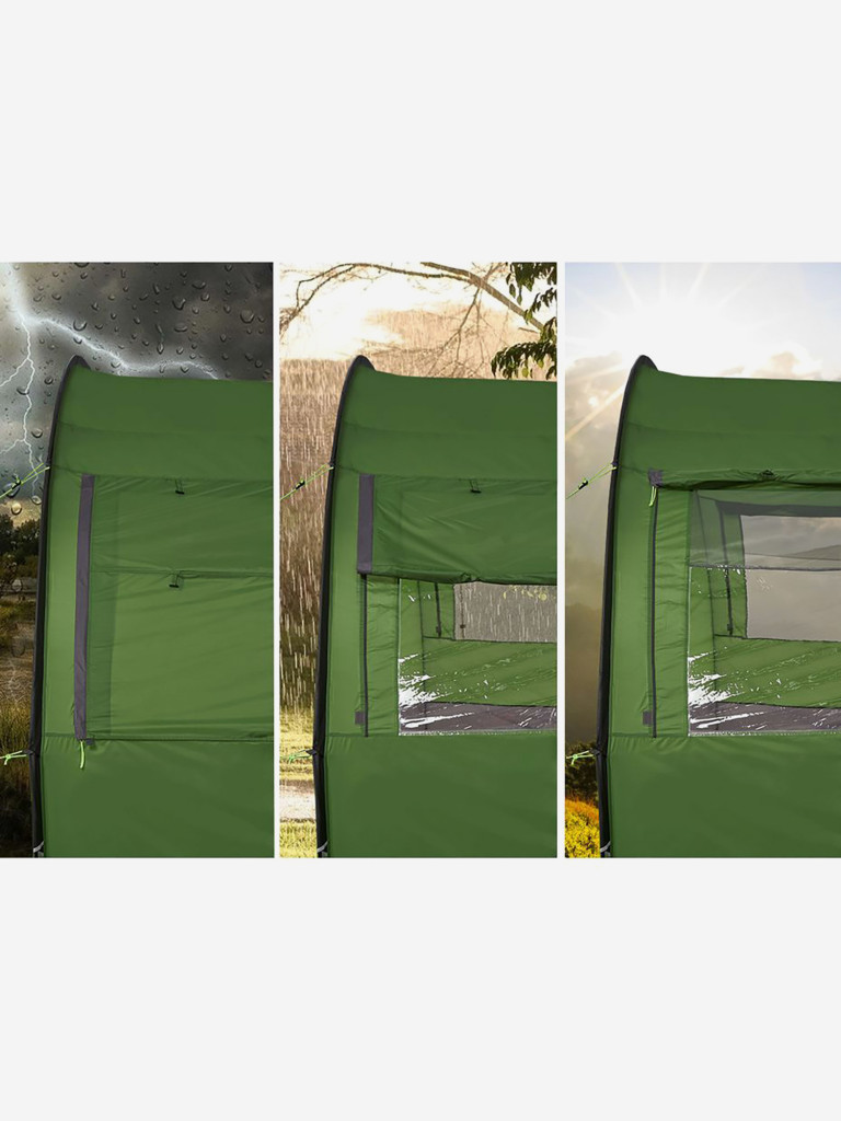 Четырехместная кемпинговая палатка Trek Planet Vario 4