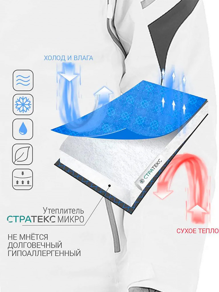 Коврик надувной с утеплителемAIR WARM MAT TALBERG, 192х64х11, синий