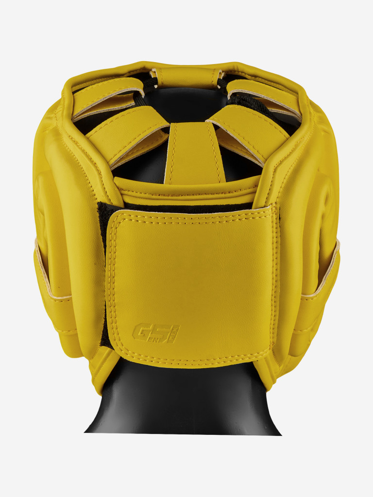 Боксёрский шлем мексиканского стиля ULTIMATUM BOXING GEN5MEX-HTN YELLOW с алькантарой