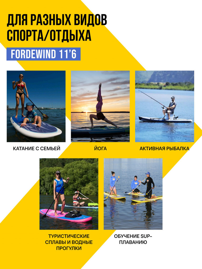 Сапборд TERRO - FORDEWIND 11'6