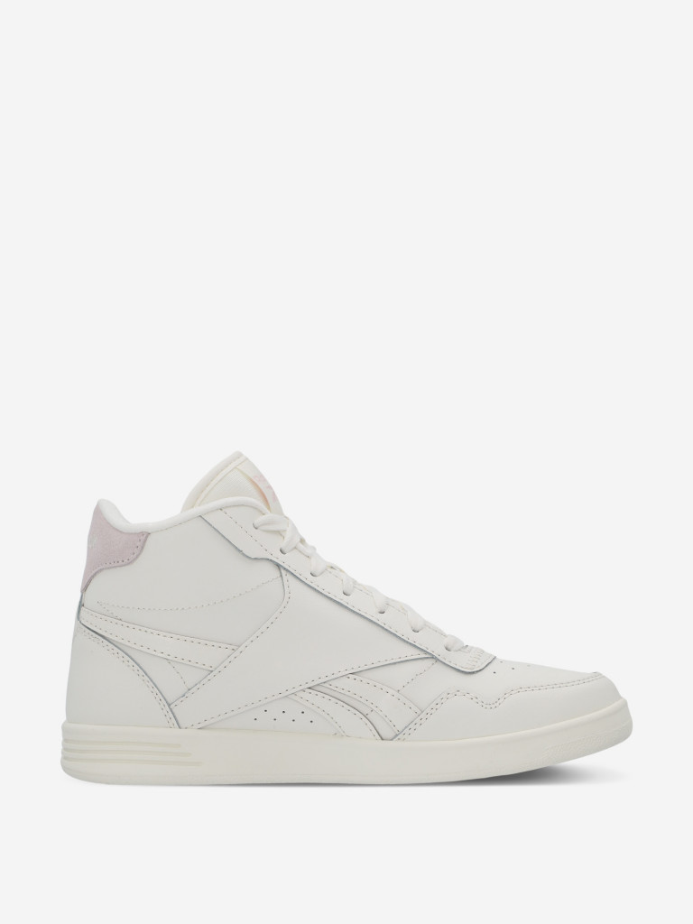 Pink high top sale reeboks