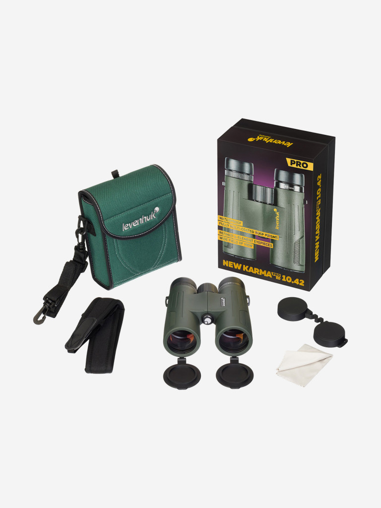 Бинокль Levenhuk New Karma PRO ED 10x42