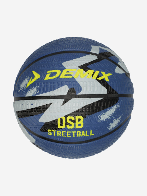 Мяч баскетбольный Demix DSB Streetball арт. 114487 серый цвет — купить за 1299 руб., отзывы в интернет-магазине Спортмастер