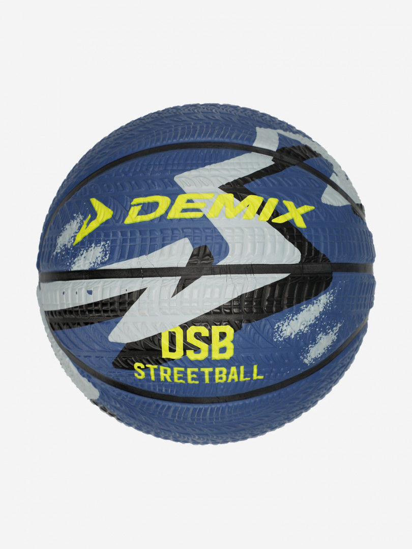 фото Мяч баскетбольный demix dsb streetball, синий