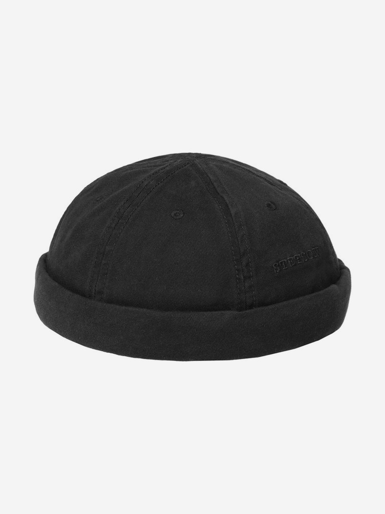 Шапка докер STETSON 8831101 DOCKER COTTON (черный)