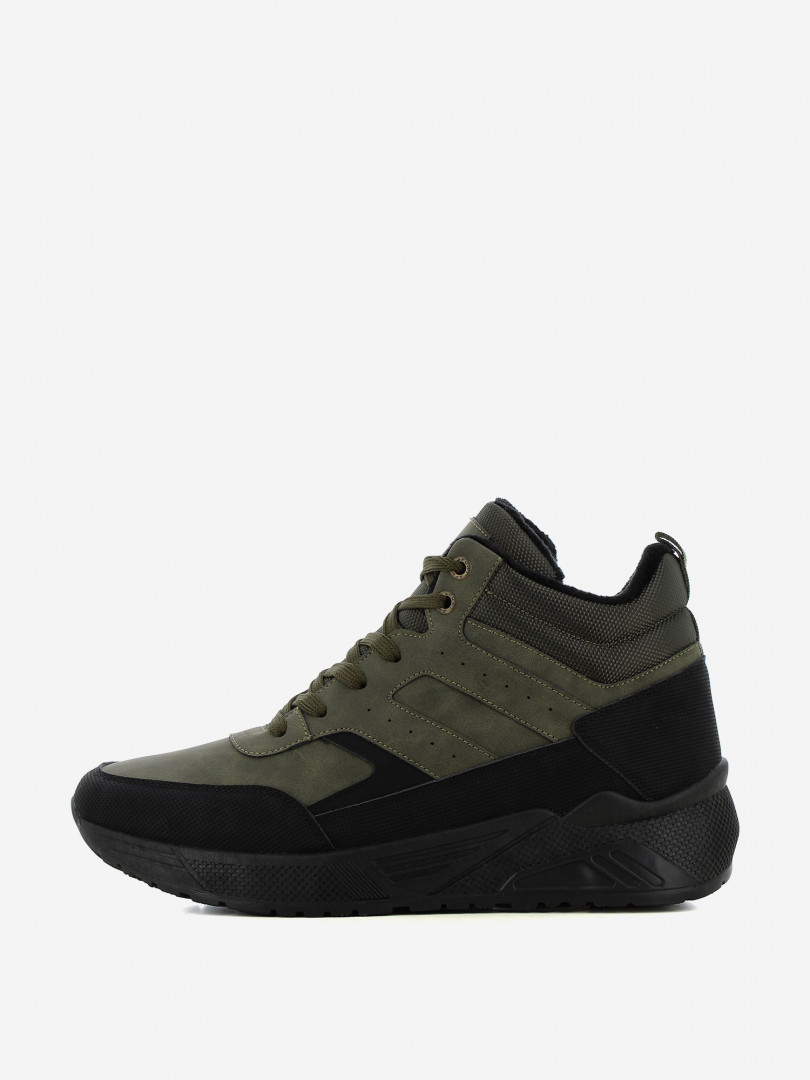фото Кроссовки утепленные мужские sprox casual mid wtr, зеленый