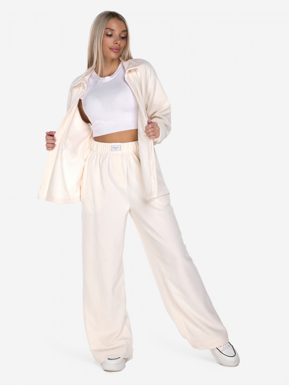 Костюм женский флисовый XVOYA рубашка с брюками