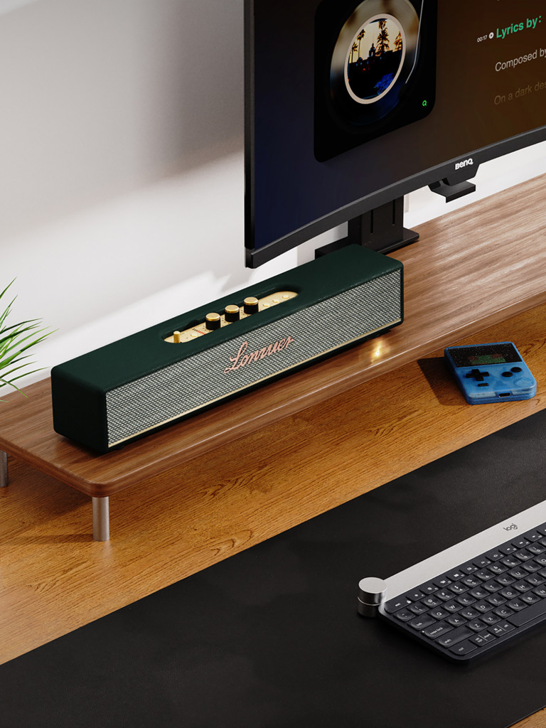 Беспроводная портативная колонка BukaTech Lonzuer Beyond Green, 50 Вт