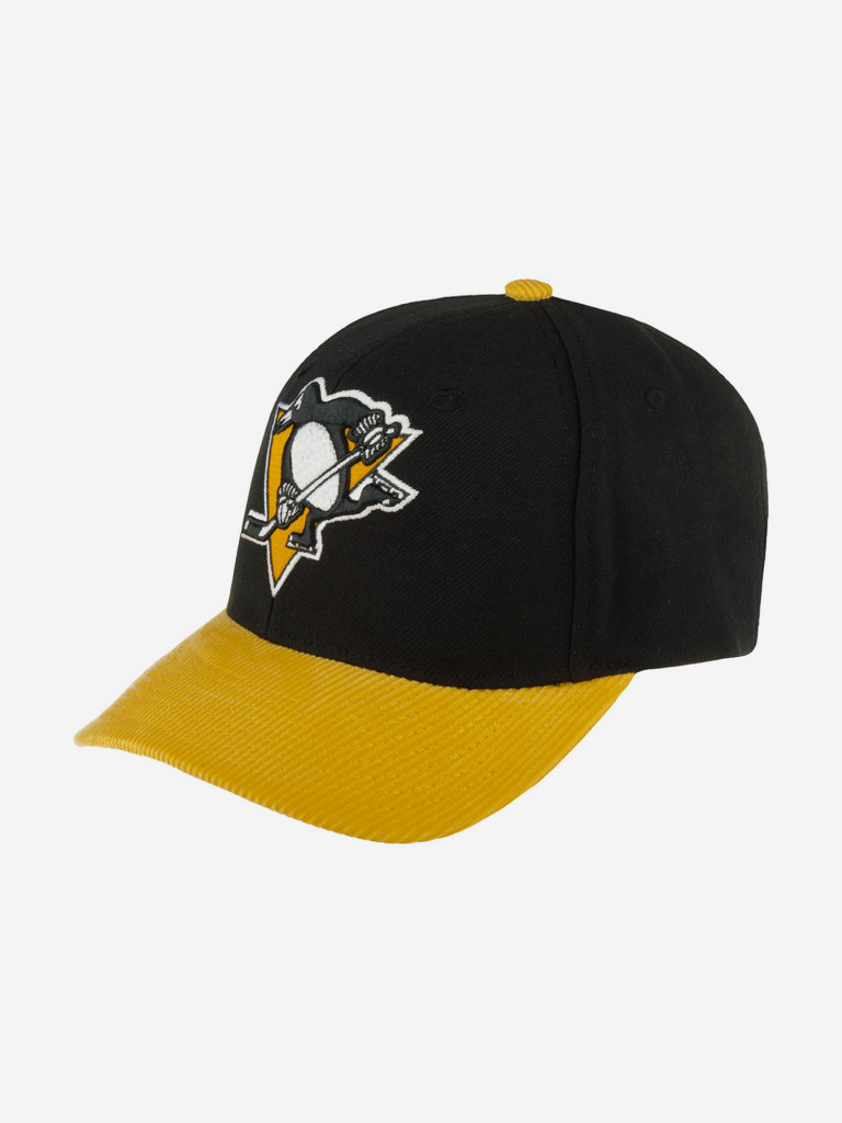 Бейсболка MITCHELL NESS HP7974-PPEBLCK Pittsburgh Penguins NHL (черный)
