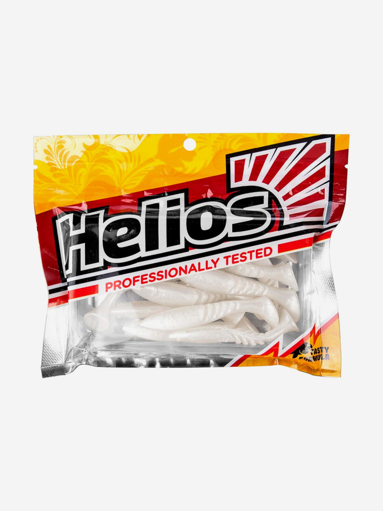 Мягкая приманка Helios Slash, 2,64'' / 6,7 см, Pearl, 10 шт (HS-19-013)
