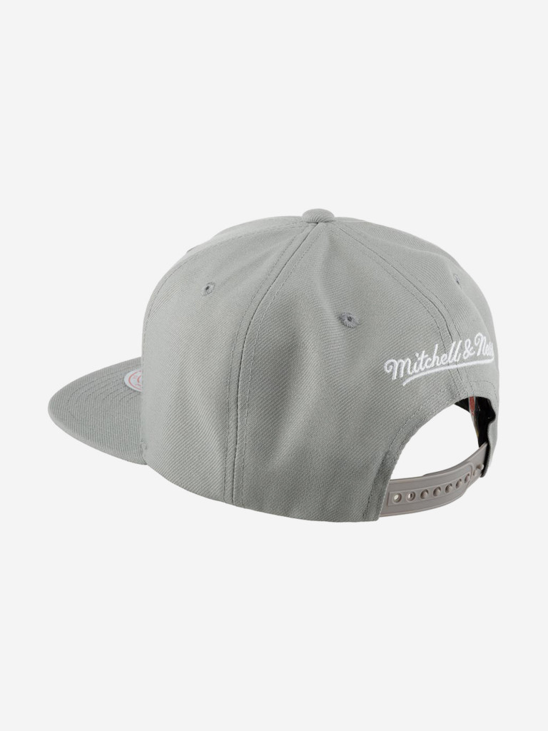Бейсболка с прямым козырьком MITCHELL NESS 6HSSDX22015-DRWGREY Detroit Red Wings NHL (серый)
