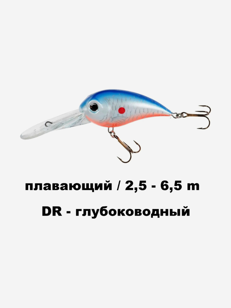 Воблер Jaxon Bumer VJ-BU07 DR 7 см 25 гр плавающий #NL