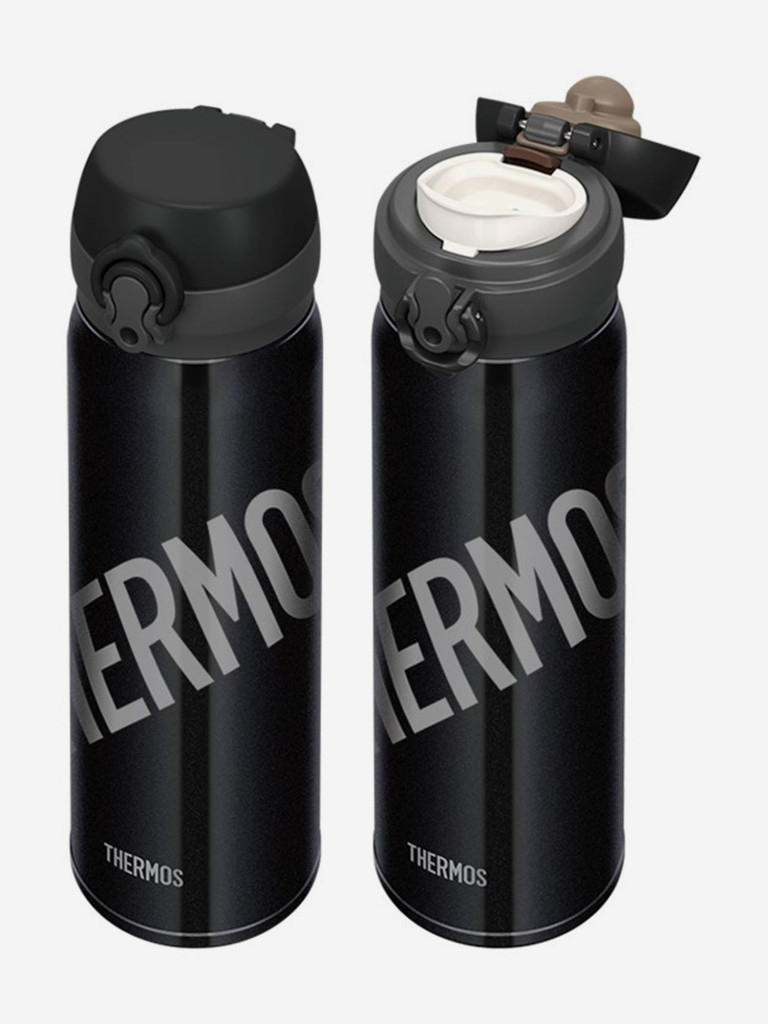 Термокружка для кофе 500 мл THERMOS JNL-500 чёрная с логотипом