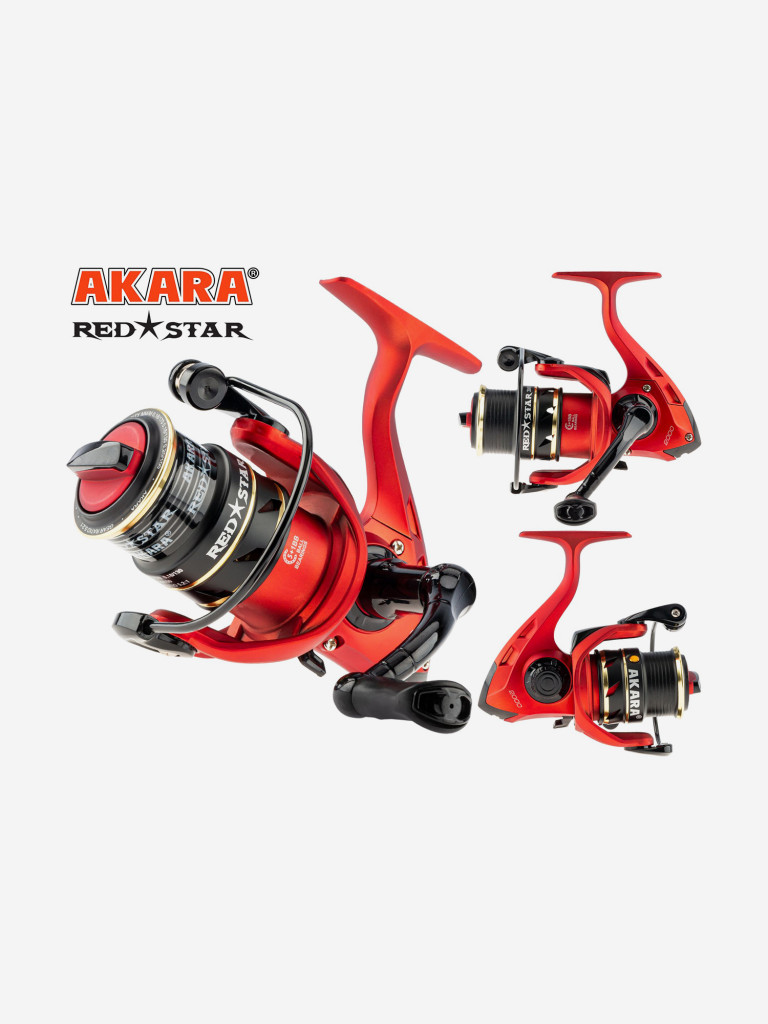 Катушка безынерционная Akara Red Star 1000 5+1bb