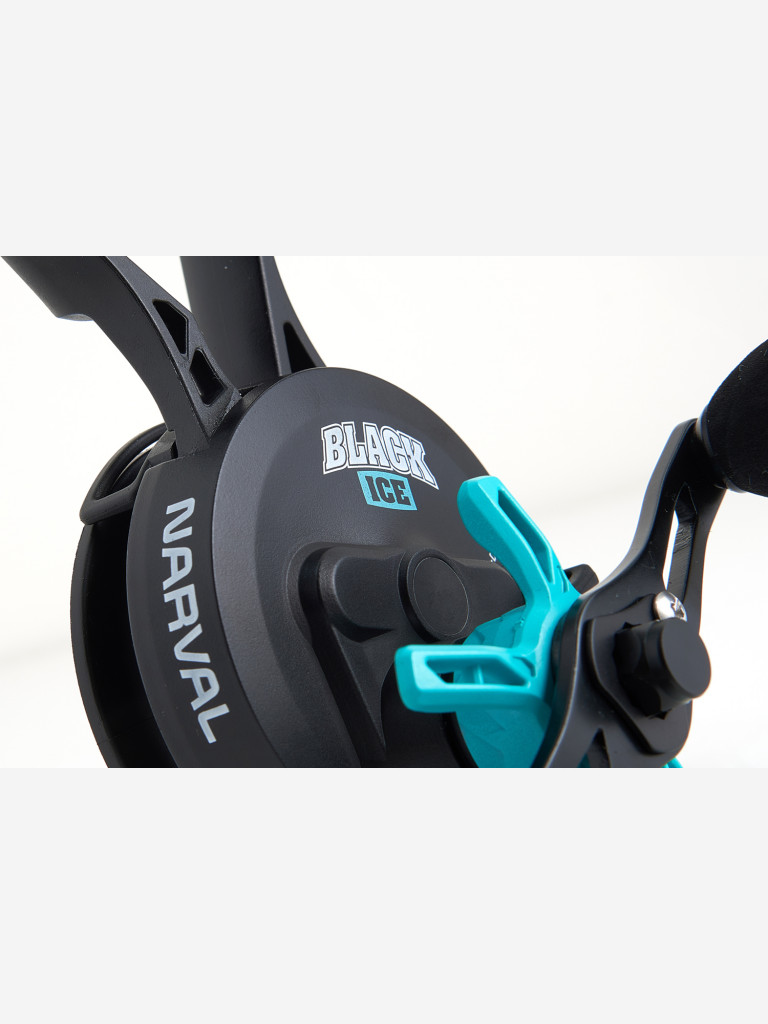 Зимняя катушка Narval Frost Black Ice 2.5:1 3+1BB #Turquoise