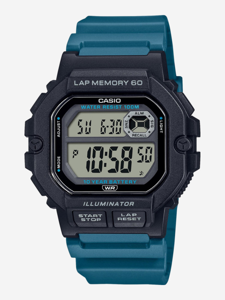 Спортивные часы CASIO ILLUMINATOR WS-1400H-3A