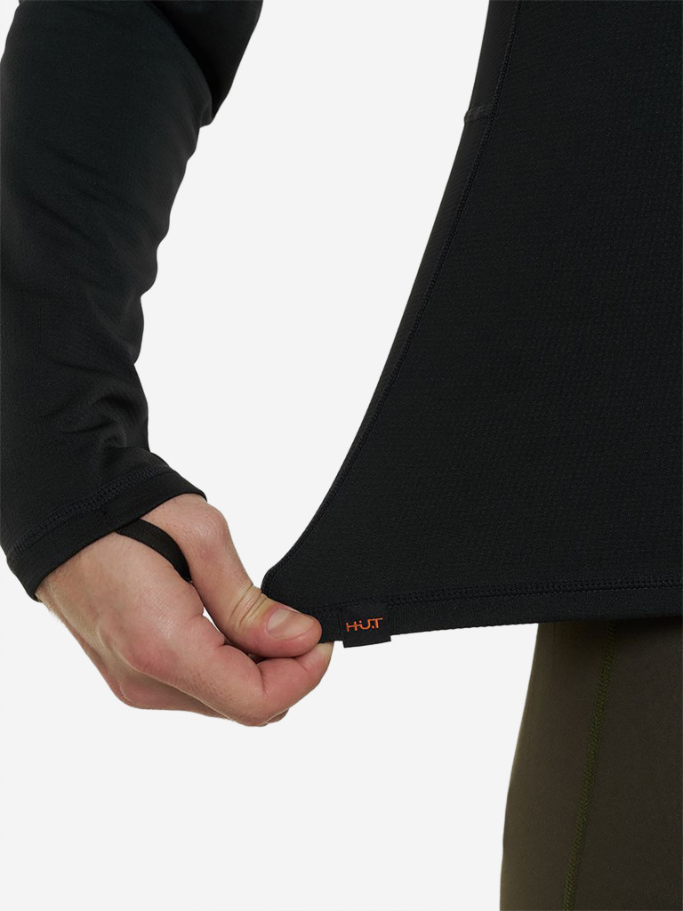 Лонгслив мужской HUT VORGA для охоты, черный