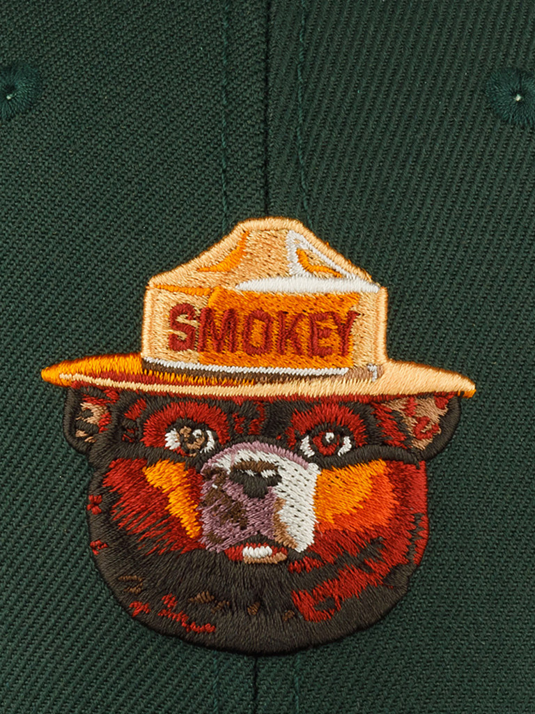 Бейсболка AMERICAN NEEDLE SMU678A-SMOKEY Smokey Bear Stadium (зеленый)
