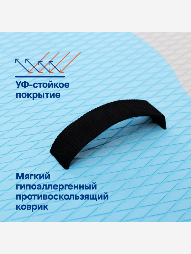 Надувная SUP-доска SIRENA PALMA 11.6, 350*81*15см, двухслойная, с веслом-каяк, двухфазным насосом и страховочным лишем