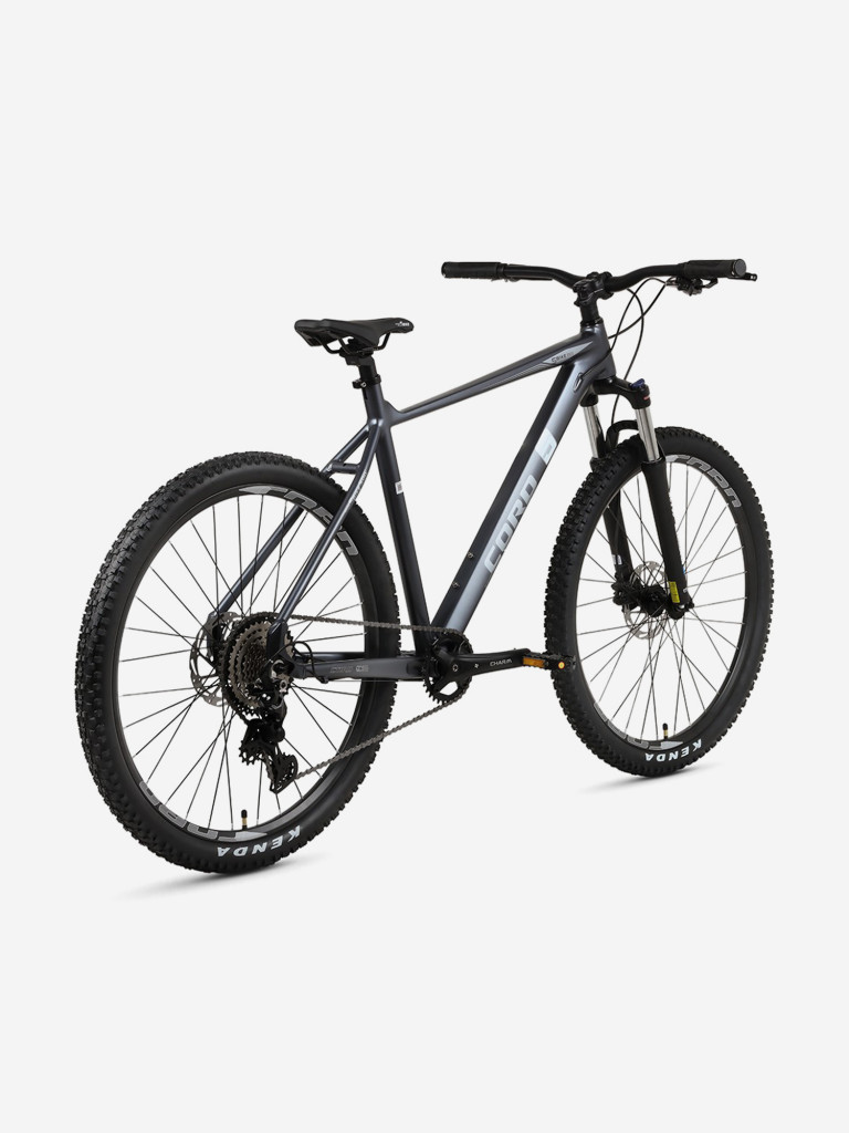 Велосипед Maxiscoo Cord 5Bike 27,5'' M500, черный vатовый (2025)
