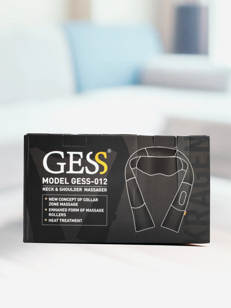 Массажер для шеи и плеч GESS Kragen, электрический массажер